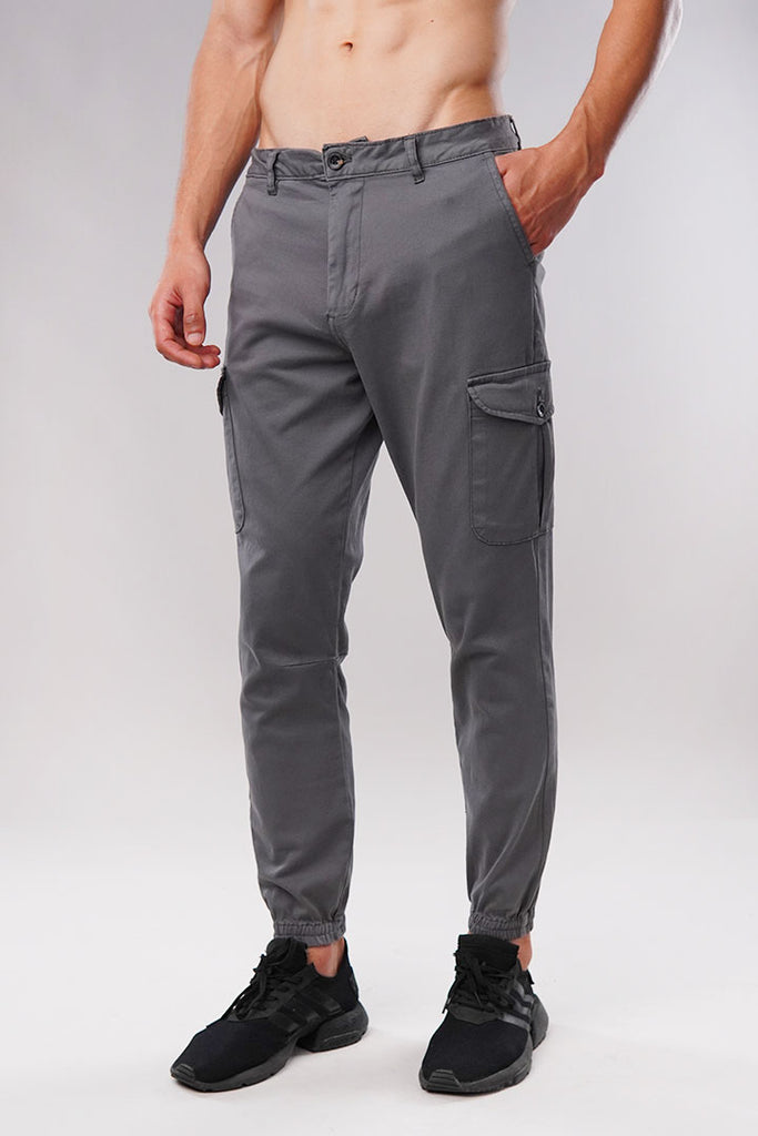 Anthracite Cargo Pants - Mendeez UAE 