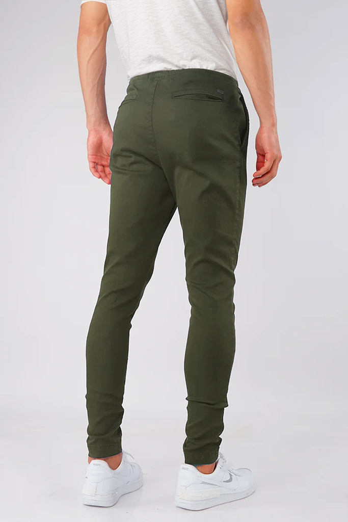 Army Green All Day Pants - Mendeez UAE 