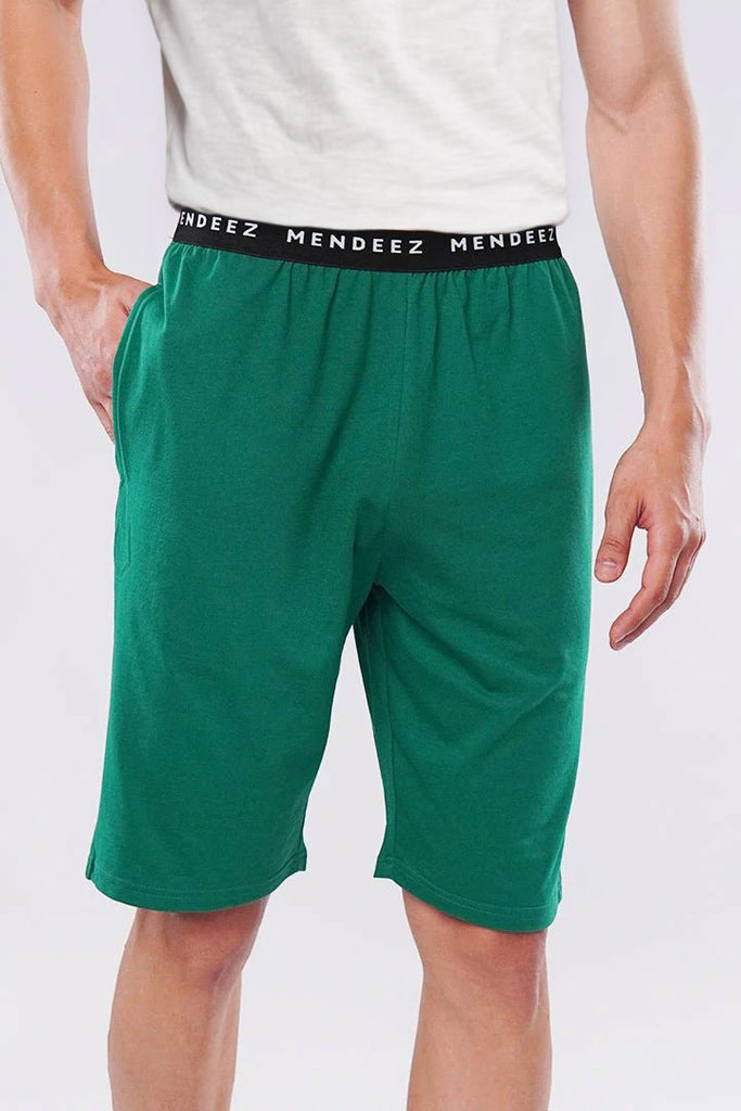British Green Snugger Shorts - Mendeez UAE 