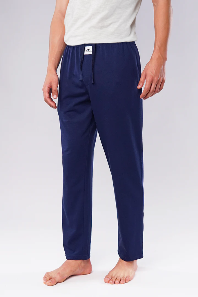 Jersey Pajama - Pack of 2 Navy Blue & Heather Grey - Mendeez UAE 